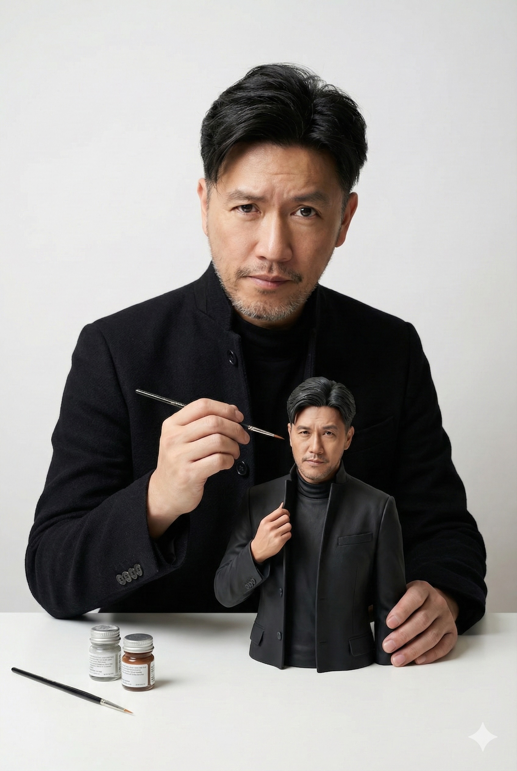 繪制自己的微型人偶